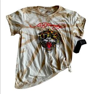 Ed Hardy Women’s M Tie Dye Graphic Print T-Shirt NWT